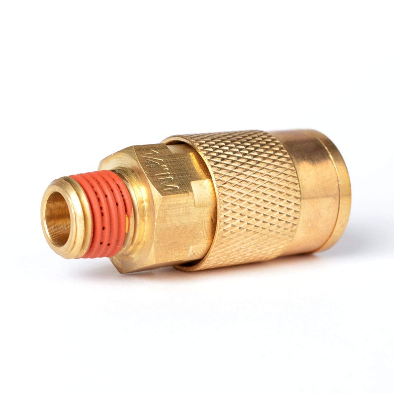 FYPower 30 Pieces 1/4" NPT Air Coupler and Plug Kit, Quick Connect Air Fittings, Industrial Solid Brass Quick Connect, Connector Set - Image 4